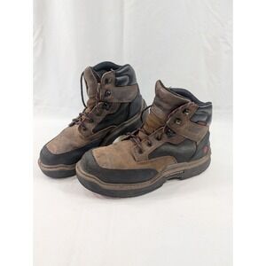 Wolverine Men's Raider DS HD 6" Waterproof Comp Toe Work Boots Size 9.5 W221002